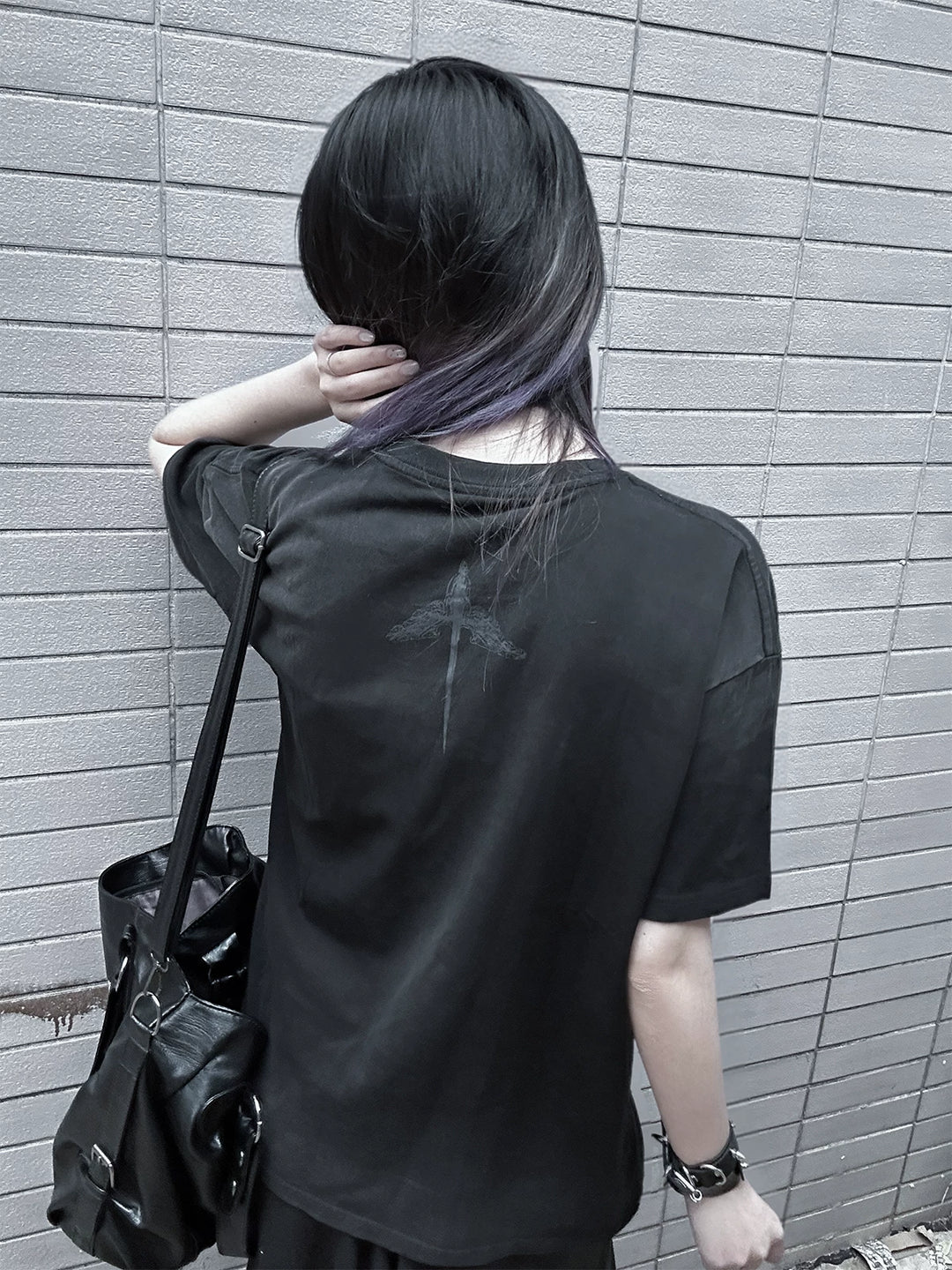 Summer Printed Sub-Culture Shirt, Cotton Fabric 44777:826938