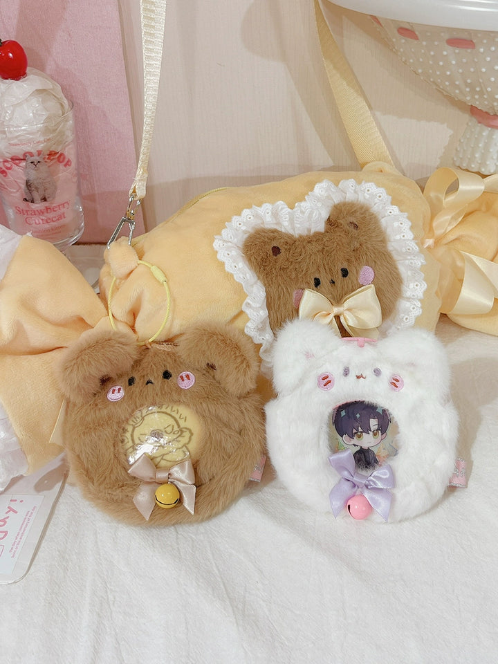 Kawaii Plush Pendant Keychain Mini Badge Bag 41090:686334