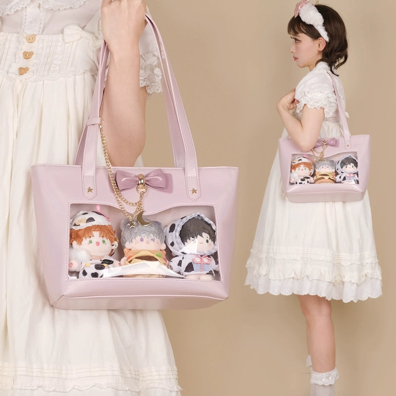 Kawaii Ita Bag Large Capacity Star Moon Shoulder Bag 40128:655286