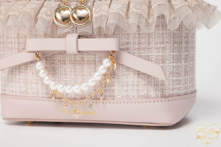 Ryousangata Bucket Hand Bag, Detachable Strap 45132:841647