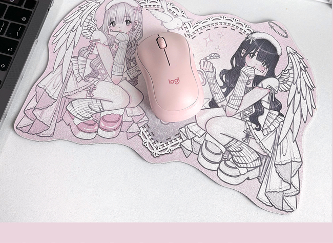 Jirai Kei Mouse Pad Non-slip PU Rubber Mouse Mat 41784:713540