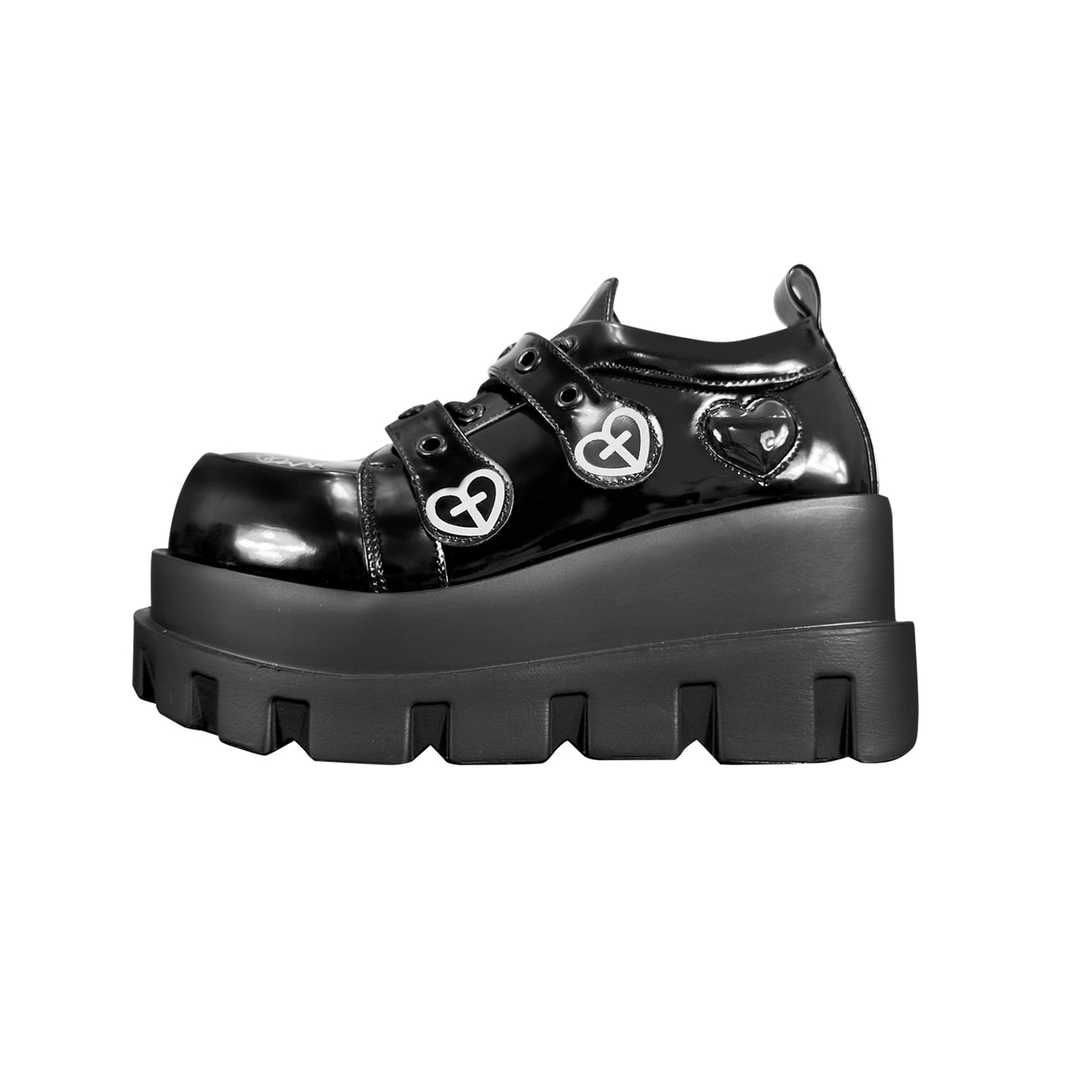 Jirai Kei Punk Fashion Cross Platform Shoes 4Colors 28958:344178