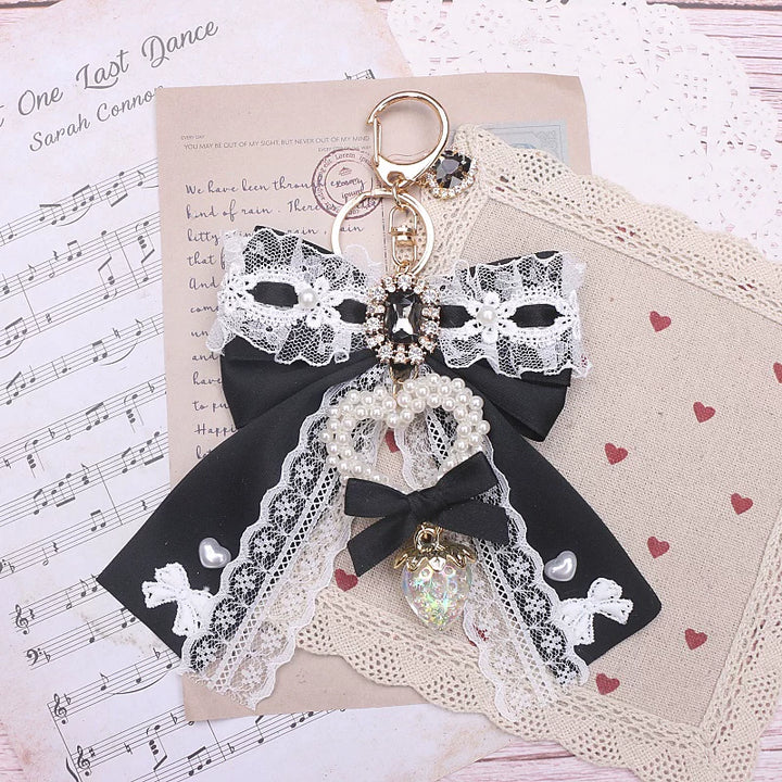 Jirai Kei Key Chain & Bag Charm, Rhinestone Decoration 45074:837213