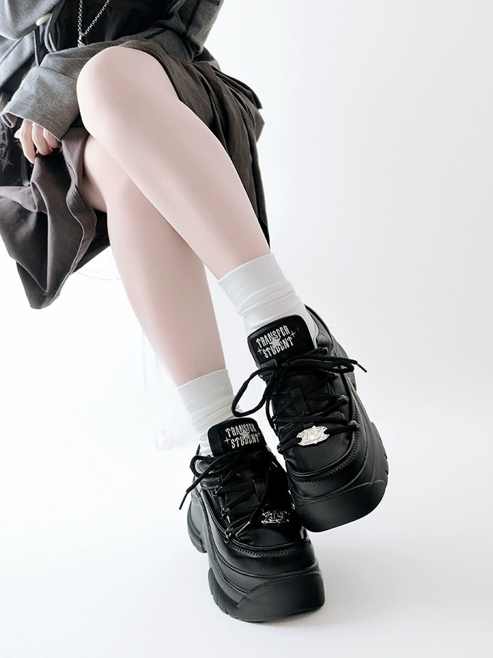 Jirai Kei High Platform Shoes, Casual Sneakers 44006:793181