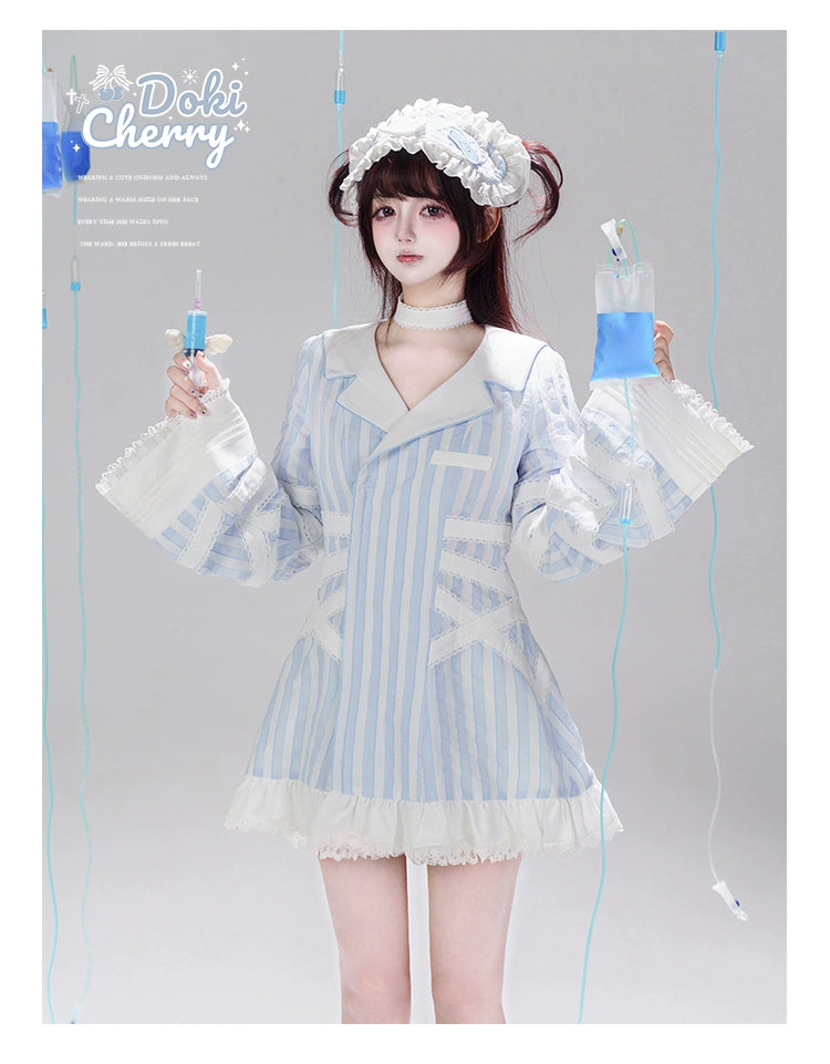 Tenshi Kaiwai Dress + Pocketed Cotton Shorts 43589:780562