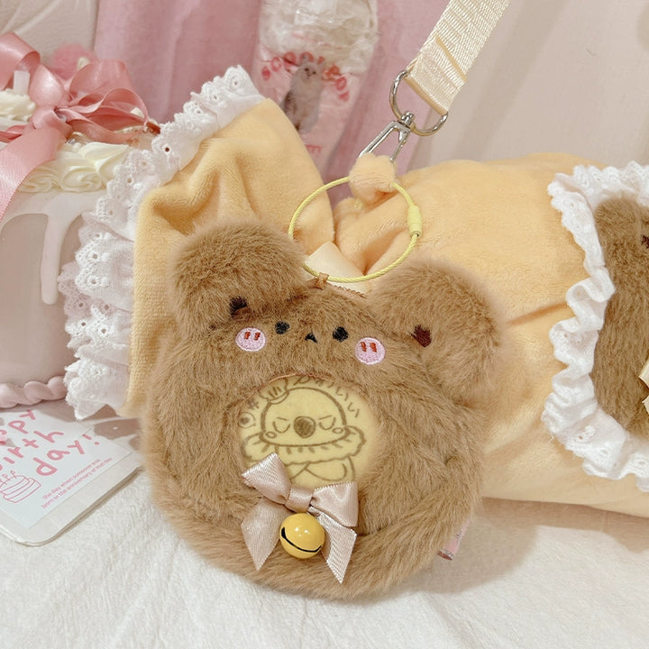 Kawaii Plush Pendant Keychain Mini Badge Bag 41090:686322