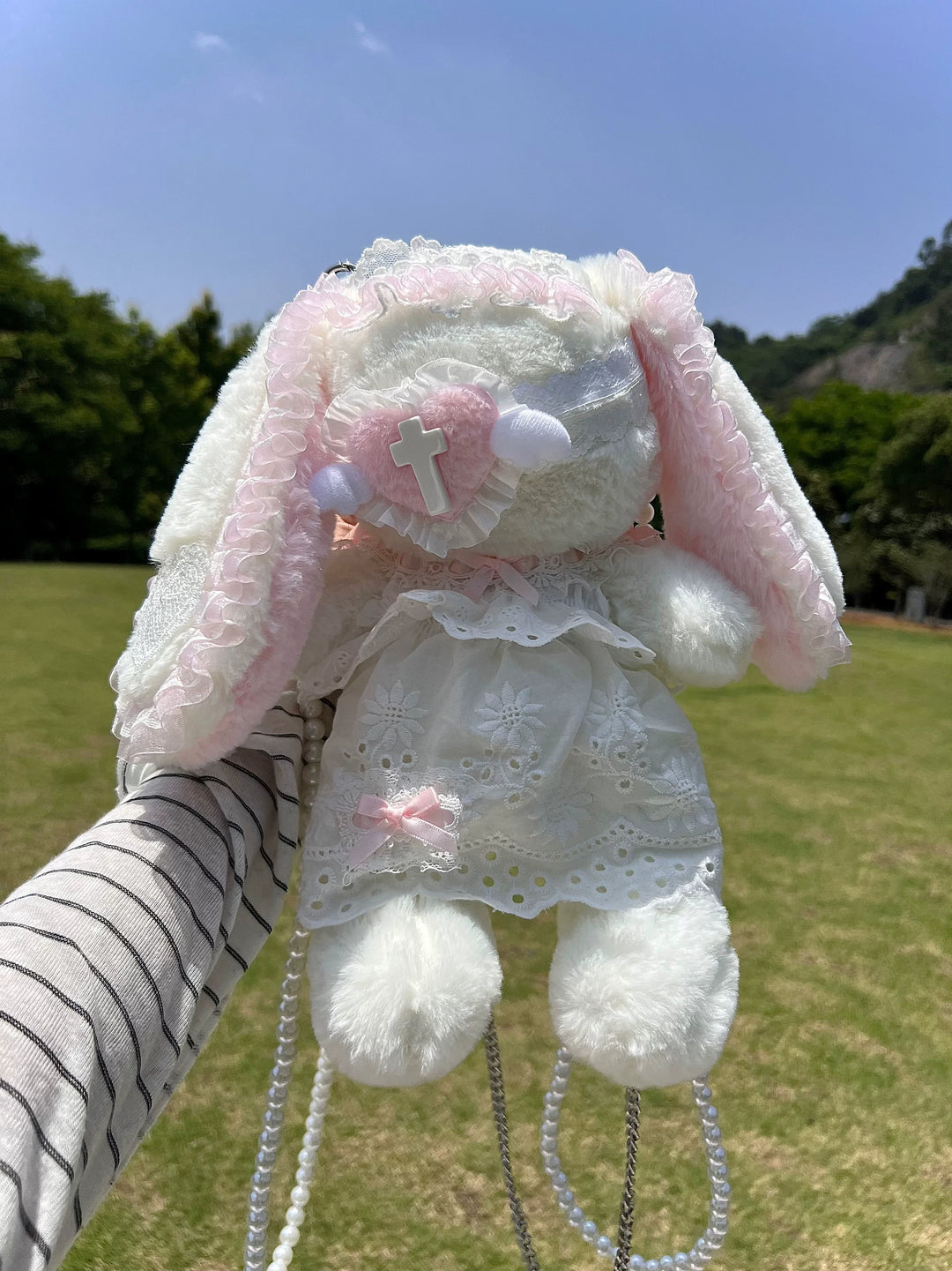 Subculture Bunny Shaped Plush Bag, Detachable Bag Straps 45763:870479