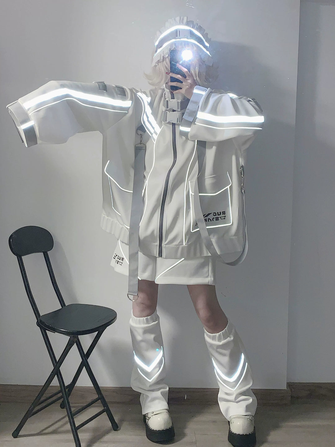 Plus Size Tenshi Kaiwai Coat Punk Sportswear Jacket Sets Plus Size Tenshi Kaiwai Coat Punk Sportswear Jacket Sets