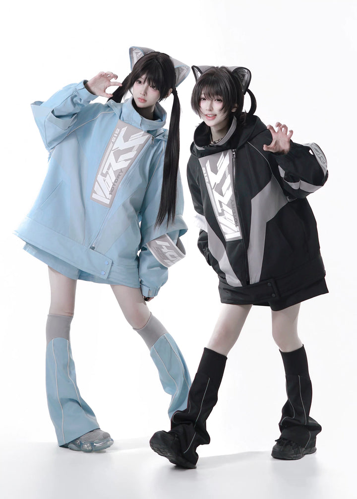 Tenshi Kaiwai Outfit, Windproof Jacket with Fleece Underlayer 44467:809436