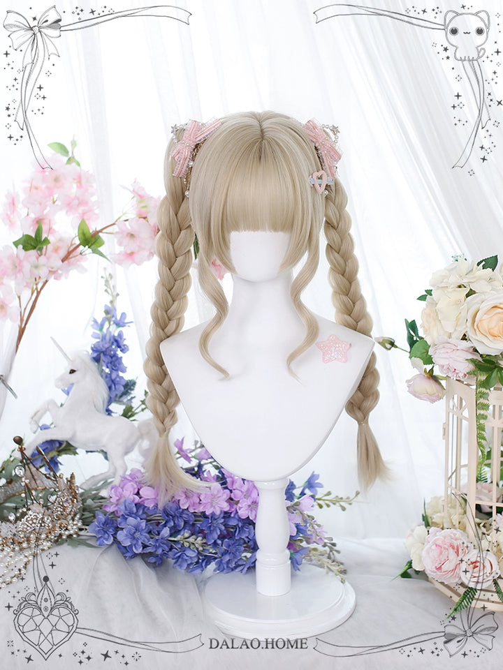 Lolita Wig Double Ponytail Synthetic Wig Multicolor 22806:330662