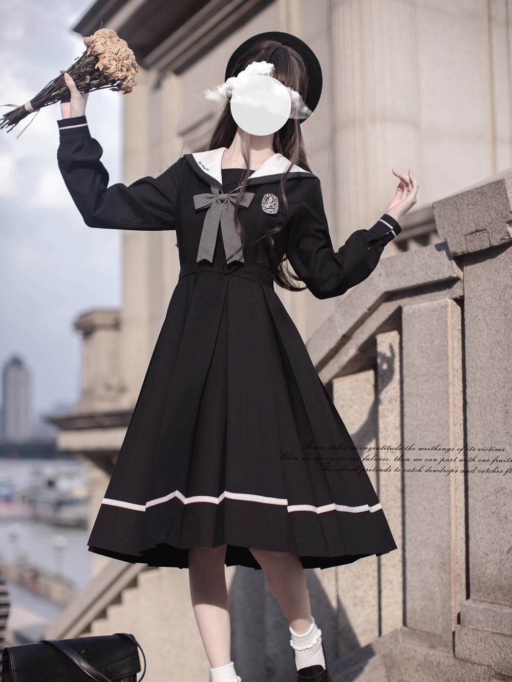 Calf Length JK Uniform Dress, Box Pleats 43759:784756