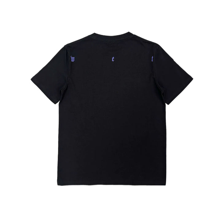 Cotton Subculture Cross Printed T-Shirt, Regular Shoulder 45696:859092