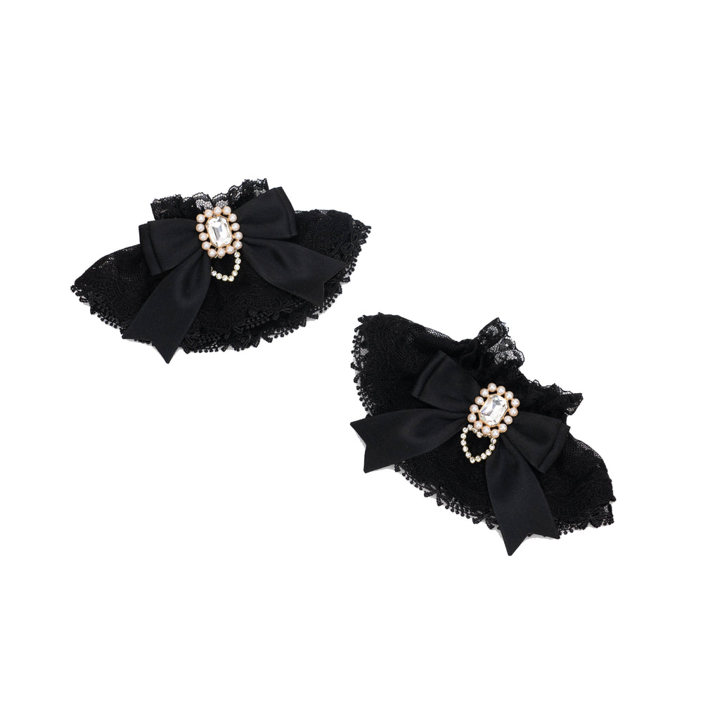 Jirai Kei 3-Layer Lace Bow Lolita J-Fashion Bracelet 21566:311256 21566:311256