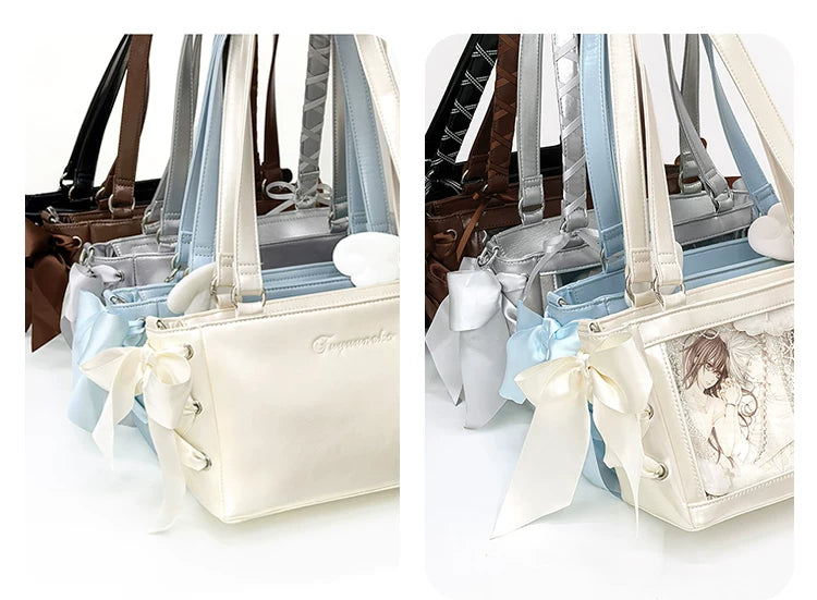 Daily Style Ita Bag, Clear Window for Dolls & Badges 45426:849063
