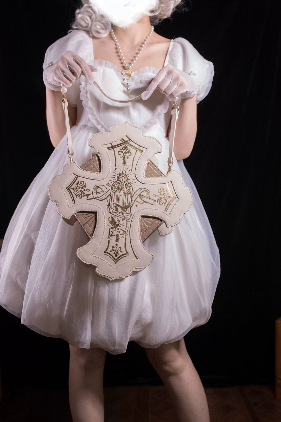 Gothic Lolita Bag, Two Detachable Shoulder Straps 45411:847016