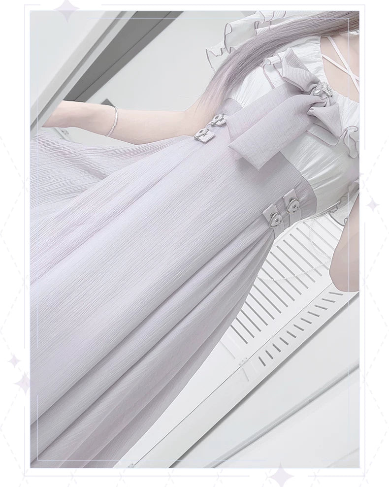 Summer Seiso Kei Dress, Cross Strap Neckline 44975:831986