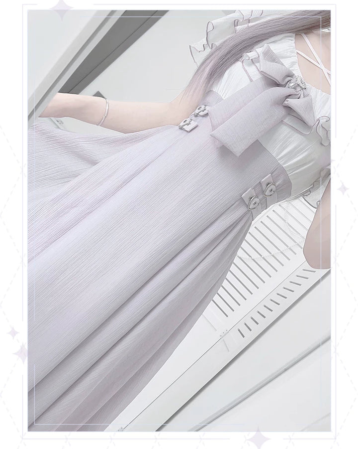 Summer Seiso Kei Dress, Cross Strap Neckline 44975:831986