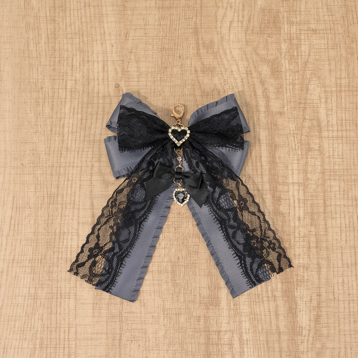 Jirai Kei Brooch Lace Bow Bag Keychain 35298:490050 35298:490050