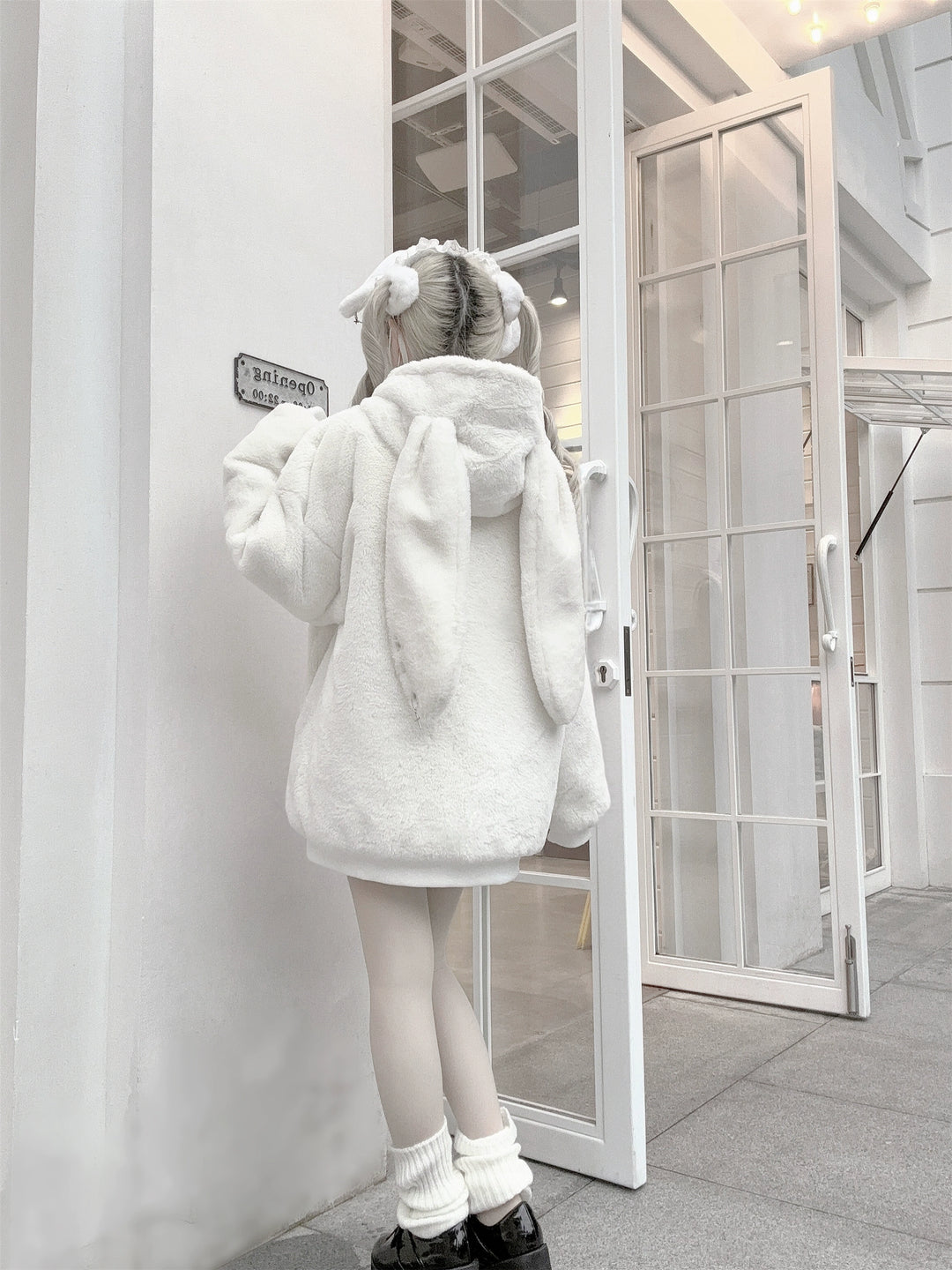 Winter Tenshi Kaiwai Coat, Bunny Ear Hood 44151:802123