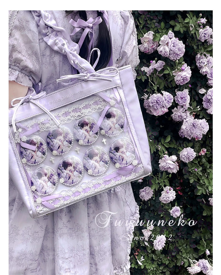 Imitation Silk Tote Itabag, Multiple Color 45430:851534