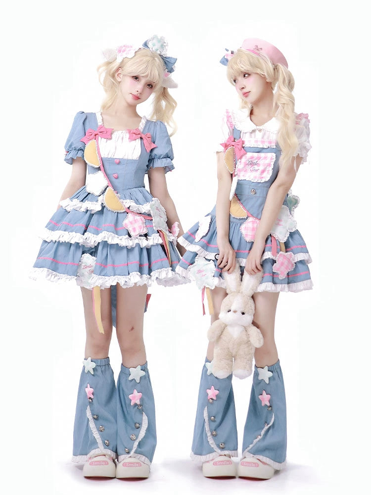 Sweet Lolita Dress Salopette Overall Skirt 37002:543866 37002:543866