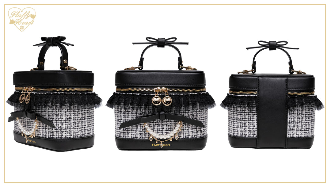 Ryousangata Bucket Hand Bag, Detachable Strap 45132:841669