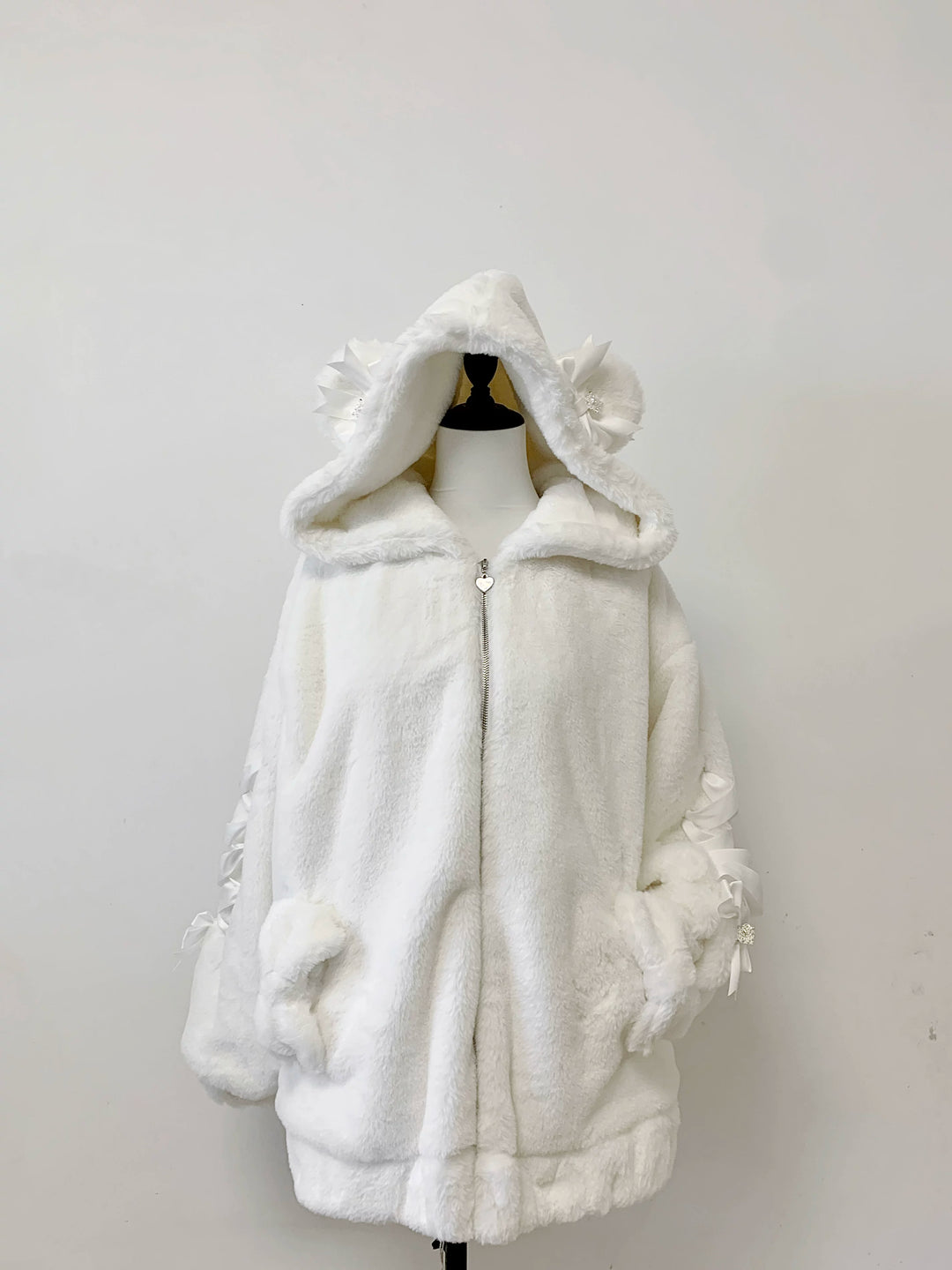 Ryousangata Style Winter Coat, Bear Ear Hood 44414:807528