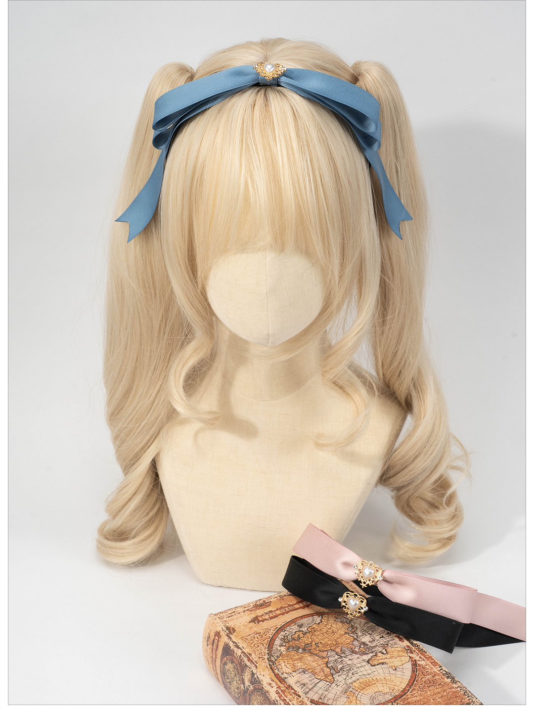 Lolita Headdress Jirai Kei Hairband Bow Headband Multi-color 35292:487820 35292:487820