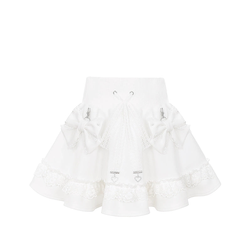 Lace Ryousangata Hoodie Outfit, Zipper Closure (L M S) 43812:786113