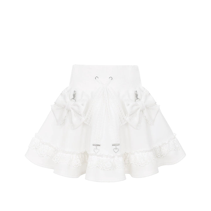 Lace Ryousangata Hoodie Outfit, Zipper Closure (L M S) 43812:786113