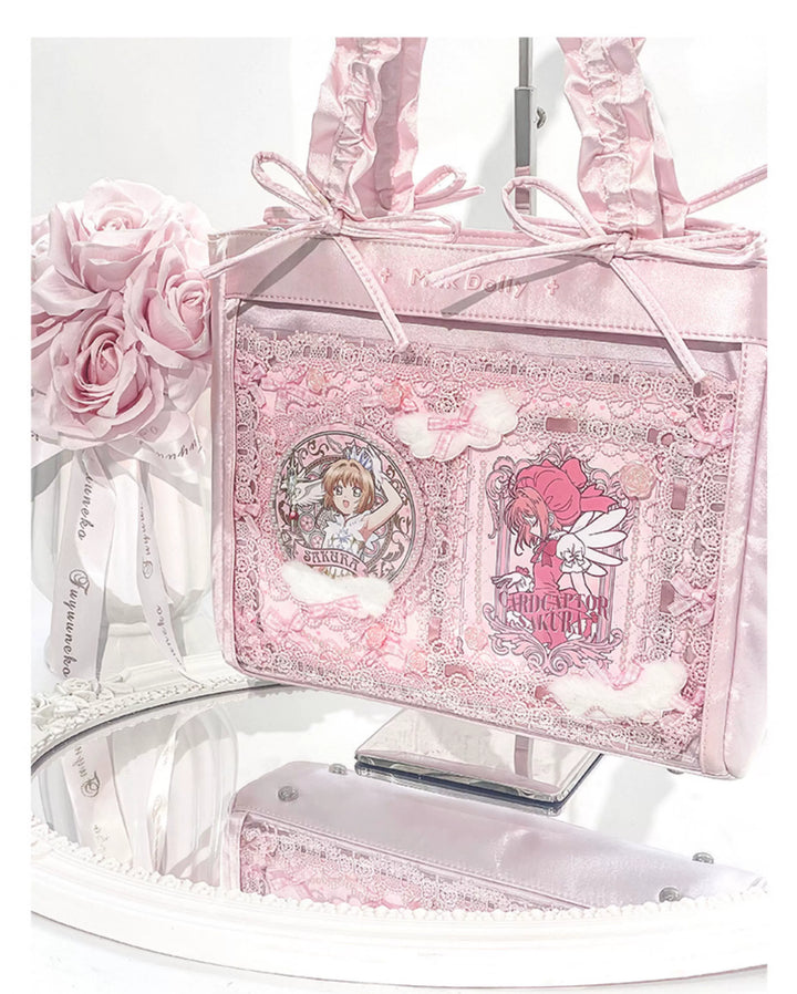 Imitation Silk Tote Itabag, Multiple Color 45430:851530