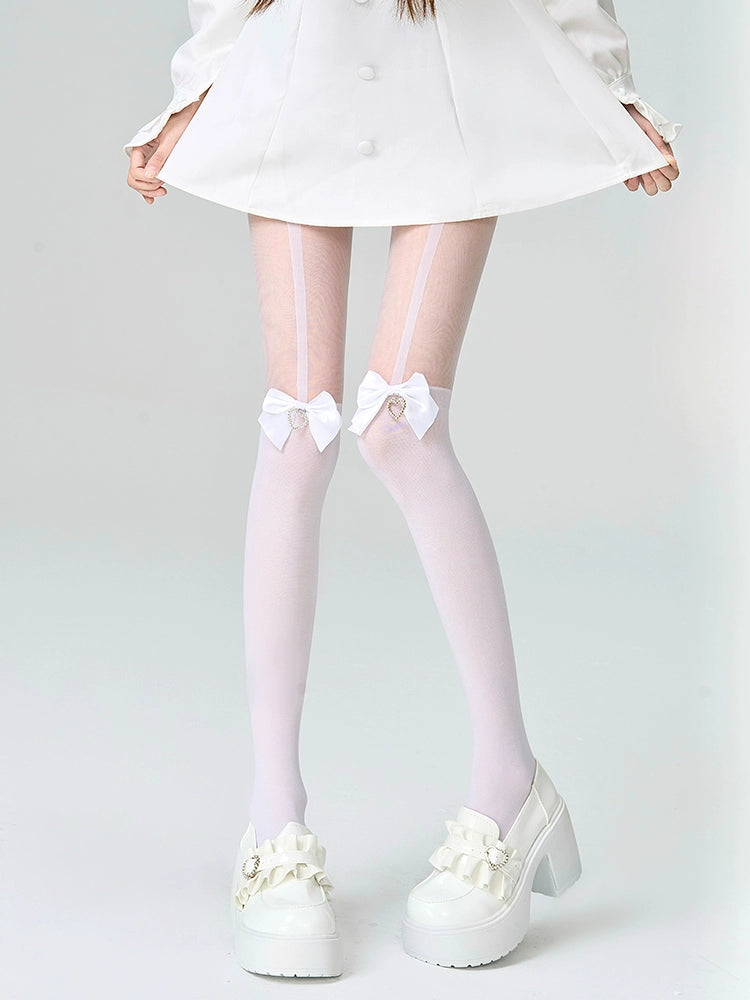 Rousangata Pantyhose, Detachable Knee Bow 42253:733589