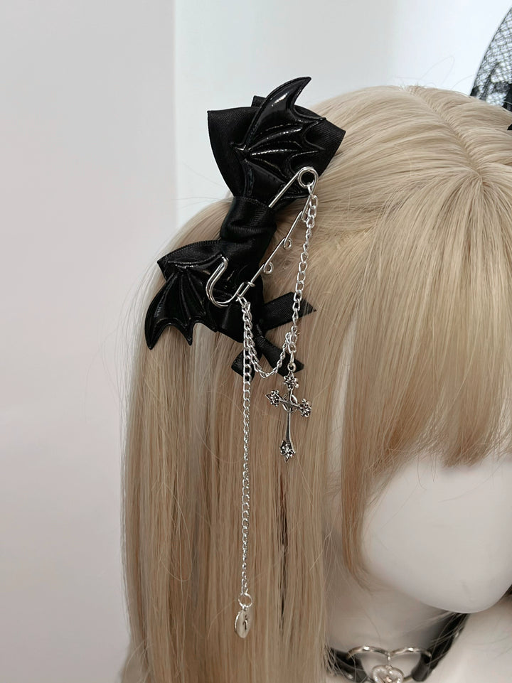 Jirai Kei Hair Clip Subculture Cross Versatile Clip 35516:493776