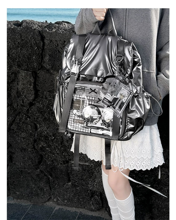 Large Capacity Itabag, Casual School Backpack 45428:848509