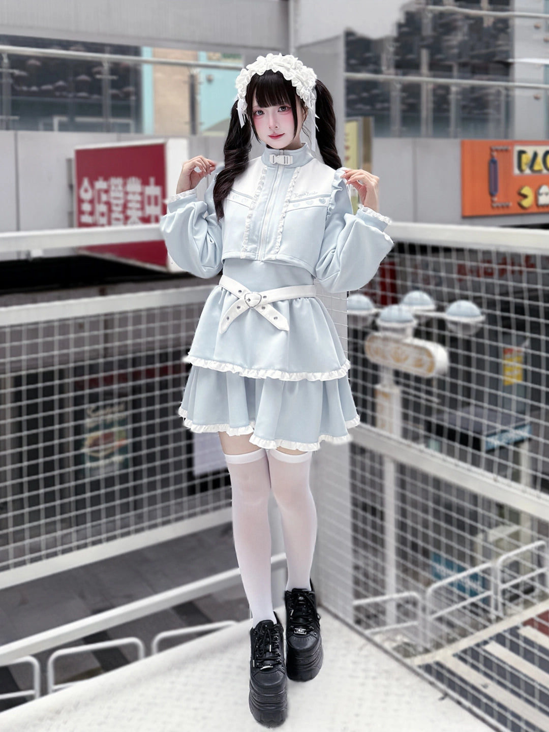 Sport Style Tenshi Kaiwai One-Piece Dress 44072:795750