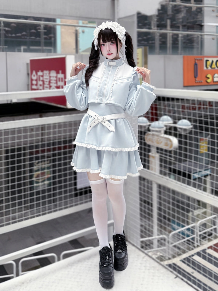 Sport Style Tenshi Kaiwai One-Piece Dress 44072:795750