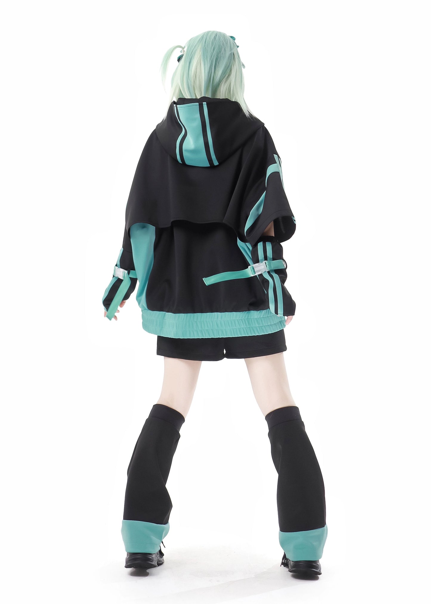 Jirai Kei Outfit Set Short Sleeve Sports Clothing Set 36794:546108