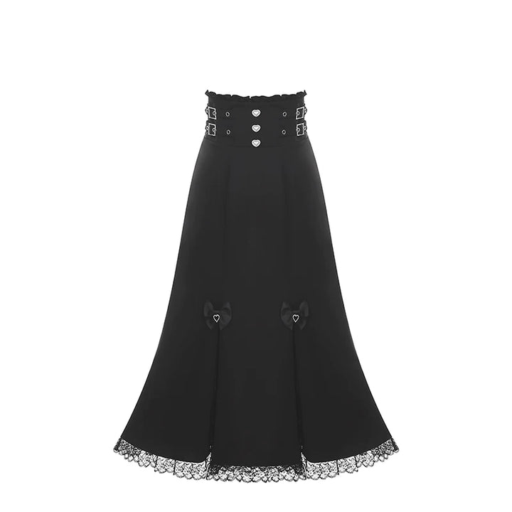 Seiso Kei Mermaid Skirt Set, Open Shoulder Blouse (L M S) 45577:856015