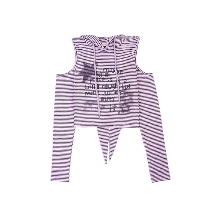 Jirai Kei Outfit Set Purple Bunny Ears Top Plaid Skirt (L M S XL) 35824:506498 (L M S XL) 35824:506498