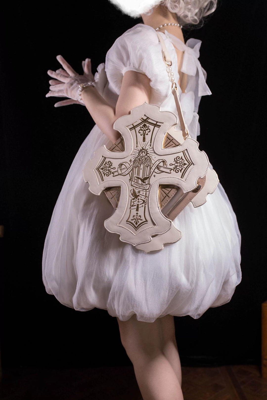 Gothic Lolita Bag, Two Detachable Shoulder Straps 45411:847021