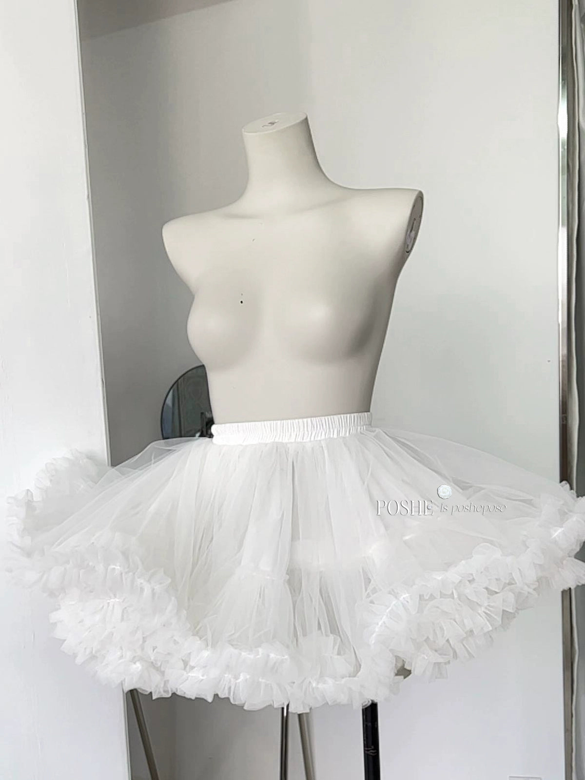Lolita Dress Petticoat Puffy Black And White Pettipants 36386:542494