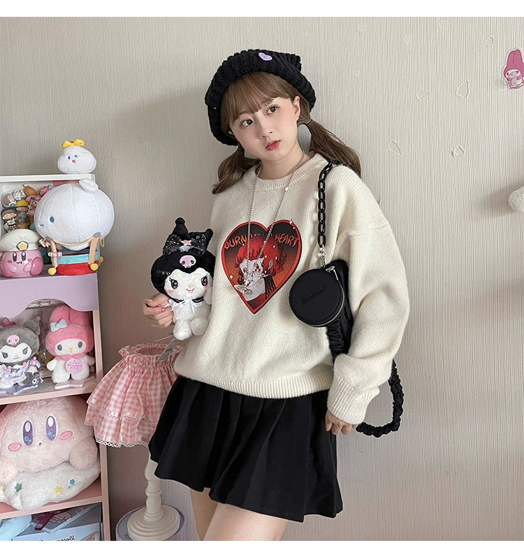 Warm Knitted Hat Thick Woolen Cap Winter Cold Hat 39338:620434