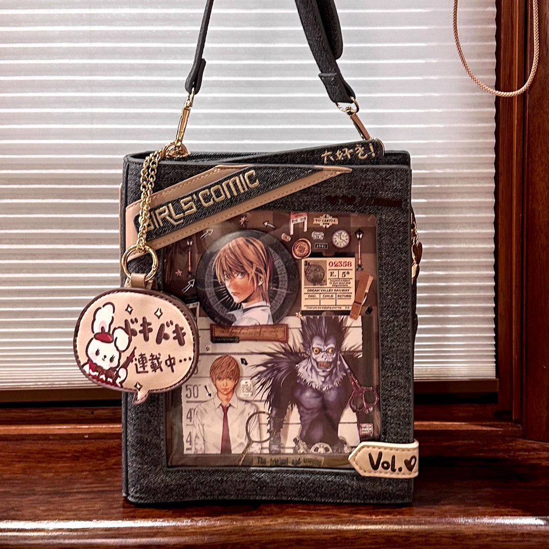 Kawaii Itabag Crossbody Bag Book-shaped Bag 40112:670734