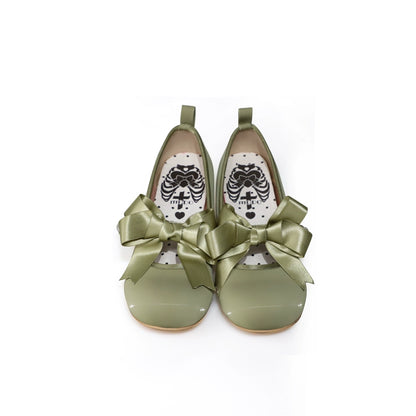 Lolita shoes Round Toe Heels Shoes Multicolors 35594:545098