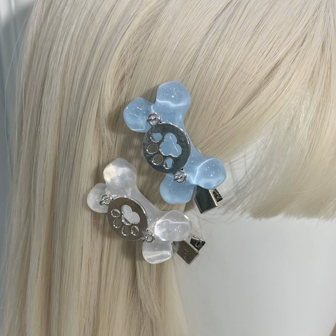 Subculture Bone Hair Clip Cute Bangs Clip 29282:464344