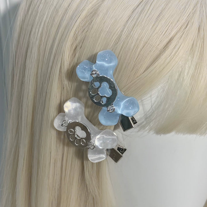 Subculture Bone Hair Clip Cute Bangs Clip 29282:464344 29282:464344