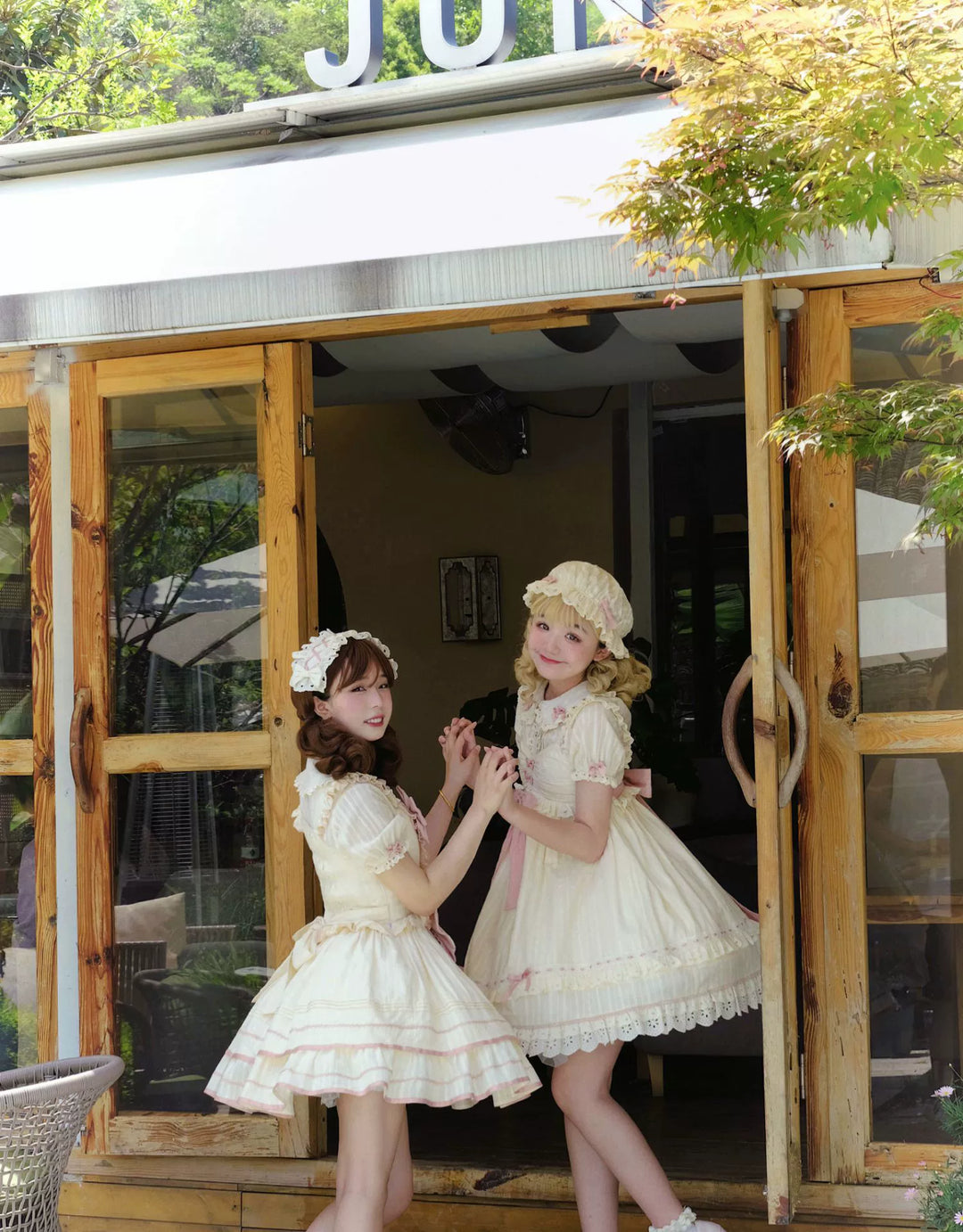 Sweet Lolita Dress Doll Lolita Dress Peter Pan Collar Cotton Dress 37290:555884 37290:555884