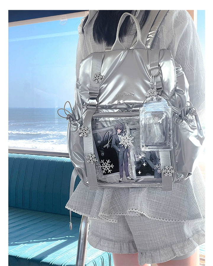 Large Capacity Itabag, Casual School Backpack 45428:848516
