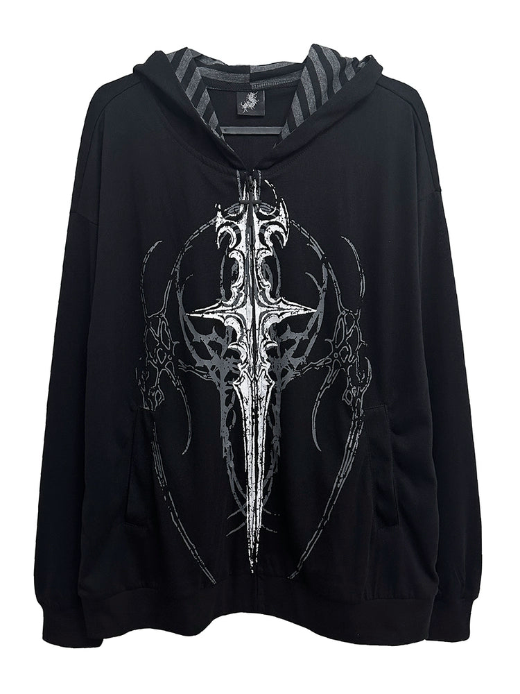 Subcul Jirai Kei Jacket Cotton Hooded Sunscreen acket (L M S XL) 43223:771344