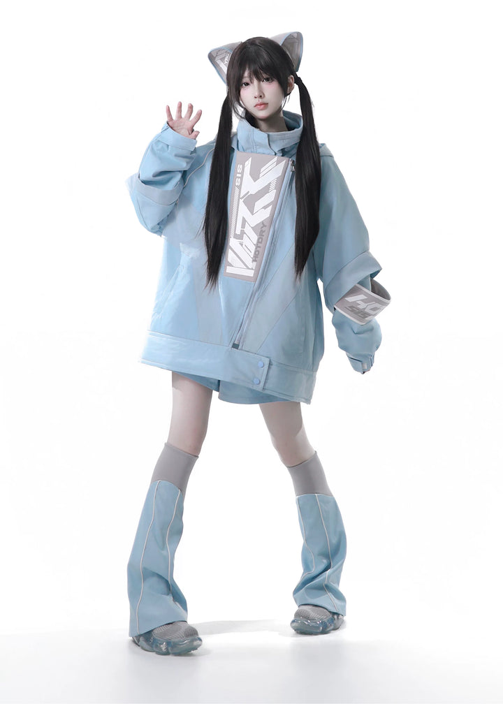Tenshi Kaiwai Outfit, Windproof Jacket with Fleece Underlayer 44467:809424